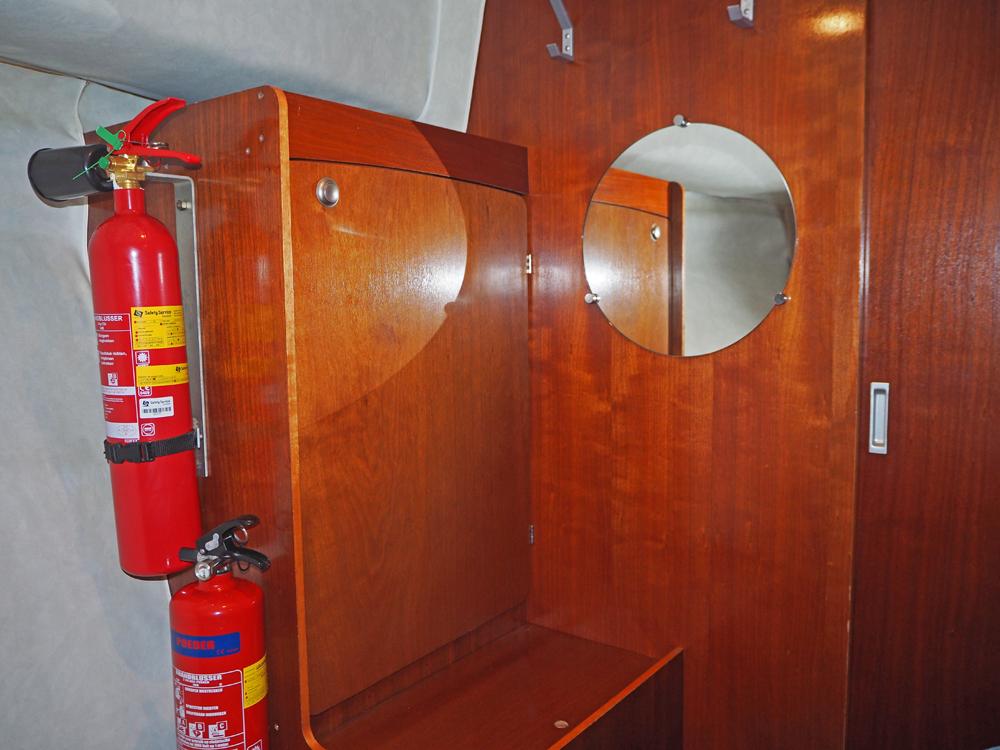 Vorschiff, Innenausstattung